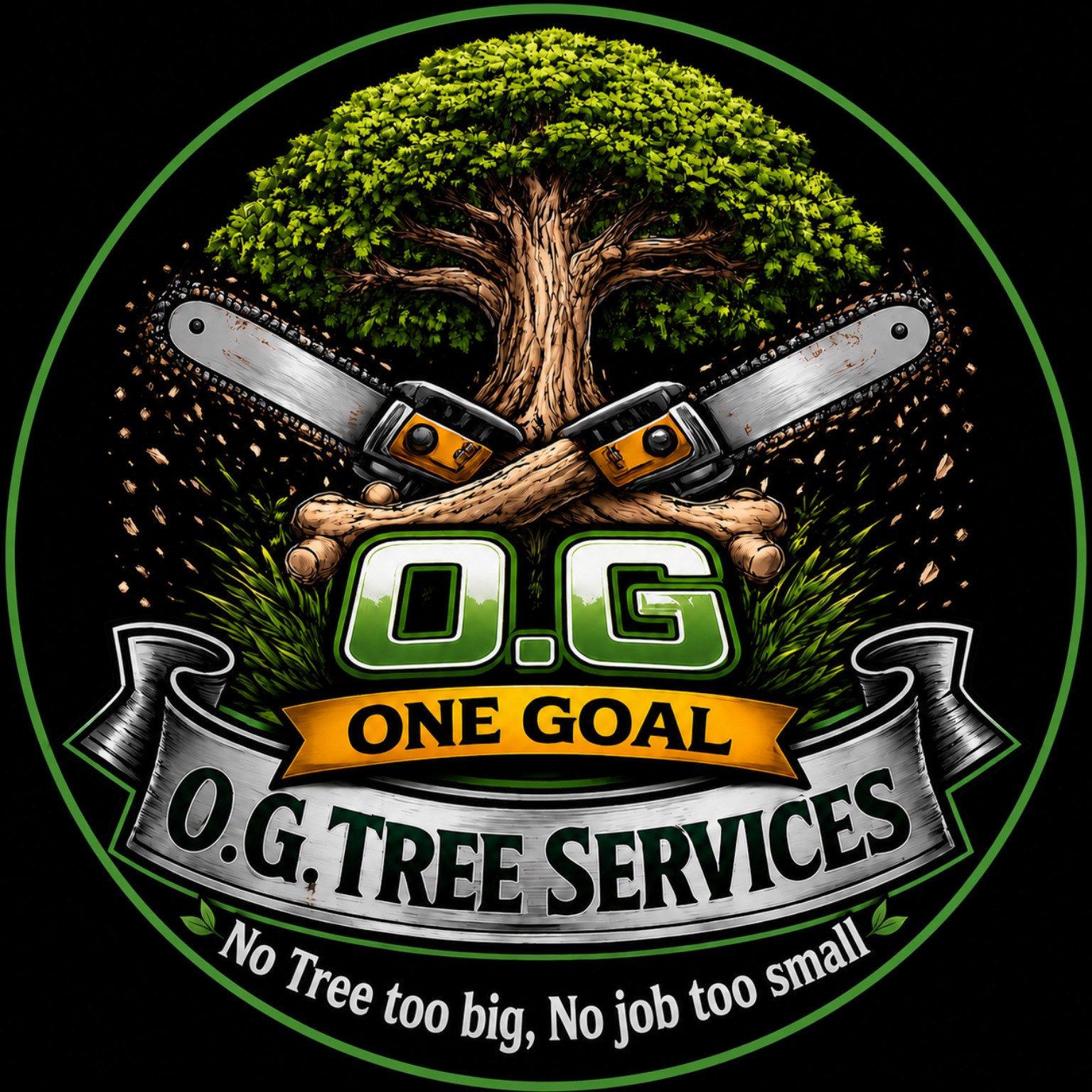 O.G Tree Services logo